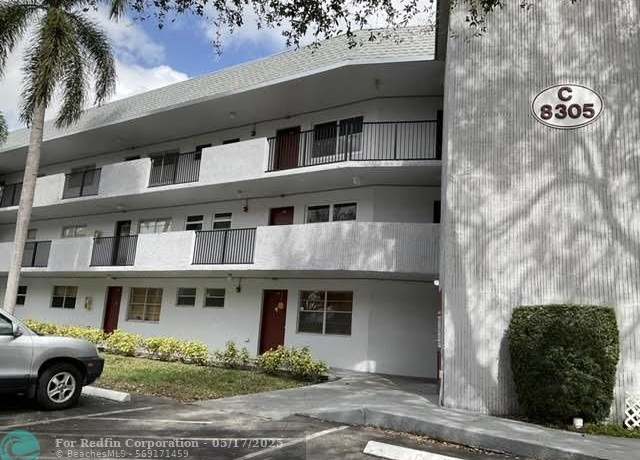 Property at 8305 NW 61st St Unit C307, Tamarac, FL 33321, 1 bed, 1.5 baths
