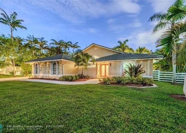 Property at 14551 SW 17th Ct, Davie, FL 33325, 4 beds, 2 baths