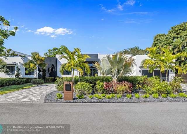 Property at 419 NE 22nd St, Wilton Manors, FL 33305, 4 beds, 4.5 baths