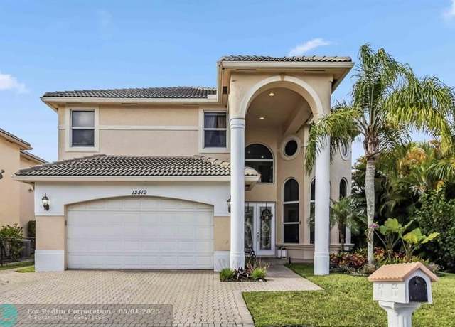 Property at 12312 NW 26th St, Coral Springs, FL 33065, 4 beds, 2.5 baths