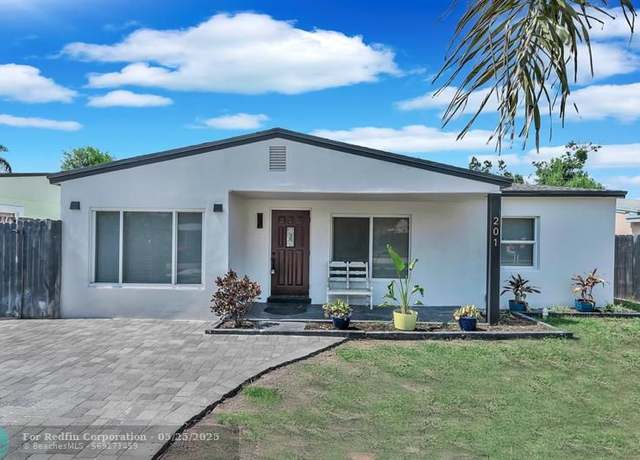Property at 201 NW 52nd Ct, Fort Lauderdale, FL 33309, 4 beds, 2 baths