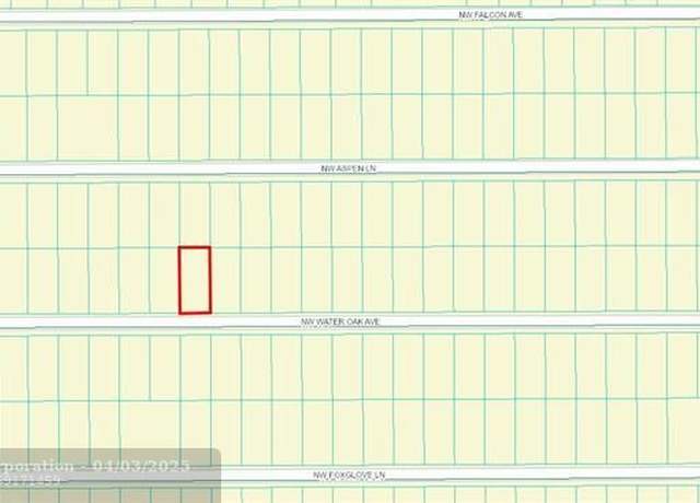 Property at N/A NW Wateroak Dr, FL 34431