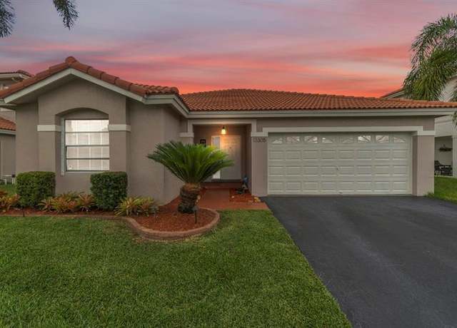 Property at 13305 NW 13th St, Sunrise, FL 33323, 3 beds, 2 baths