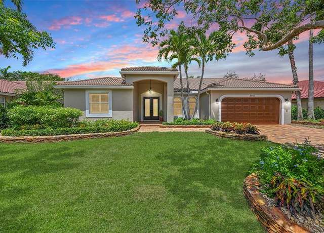 Property at 4910 NW 104th Ave, Coral Springs, FL 33076, 5 beds, 2.5 baths