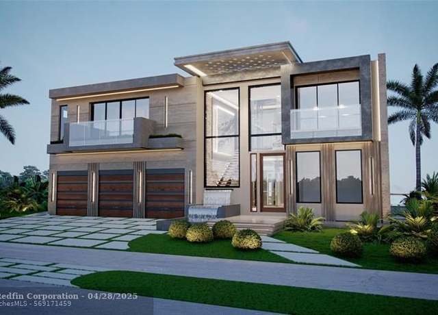 Property at 2441 NE 48th Ct, Lighthouse Point, FL 33064, 5 beds, 6 baths