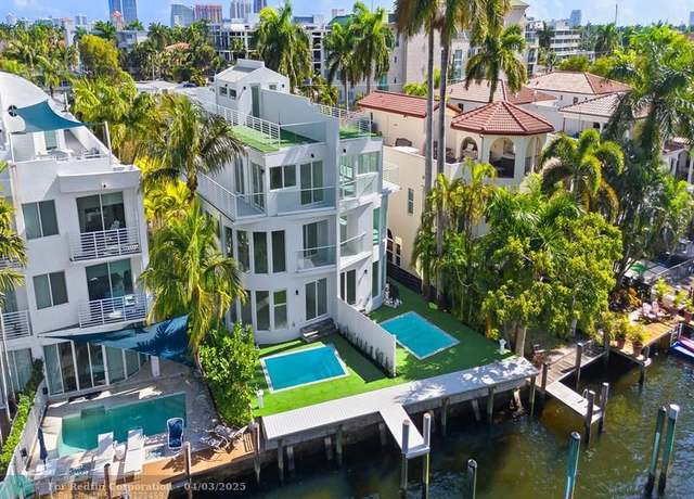Property at 421 Hendricks Isle Unit North, Fort Lauderdale, FL 33301, 4 beds, 4 baths