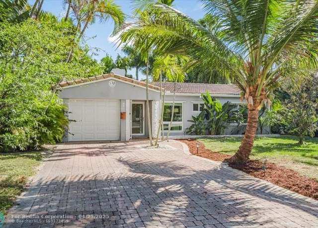 Property at 1532 NE 17th Ave, Fort Lauderdale, FL 33304, 4 beds, 2 baths