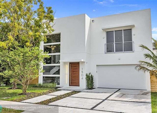 Property at 1504 NE 6th Ct, Fort Lauderdale, FL 33304, 4 beds, 4.5 baths