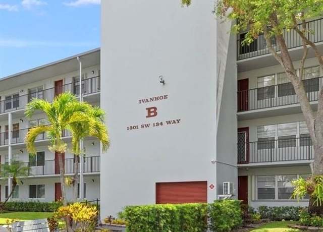 Property at 1301 SW 134th Way Unit 103B, Pembroke Pines, FL 33027, 1 bed, 1.5 baths
