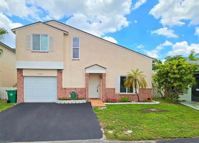 Property at 530 Radford Ter, Davie, FL 33325, 3 beds, 2.5 baths