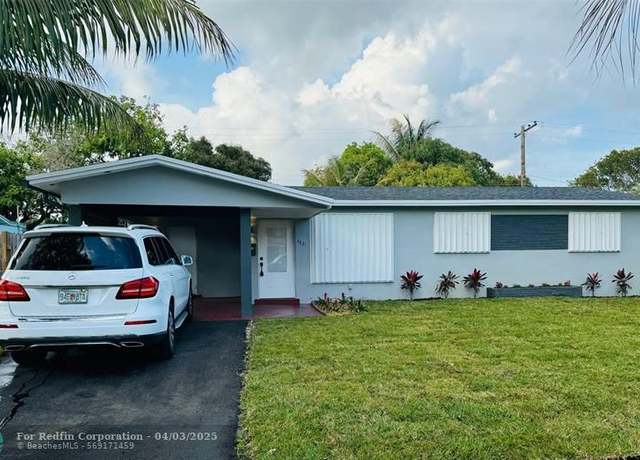 Property at 4821 NW 13th Ct, Lauderhill, FL 33313, 3 beds, 2 baths