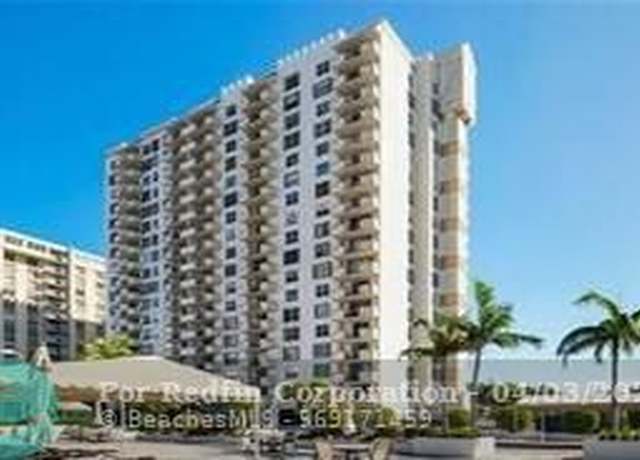 Property at 1865 S Ocean Dr Unit 2A, Hallandale, FL 33009, 2 beds, 2 baths
