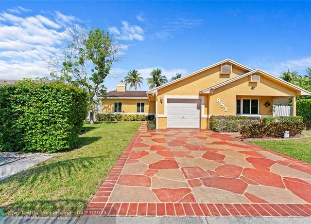 Property at 851 SW 55th Ave, Margate, FL 33068, 3 beds, 2 baths