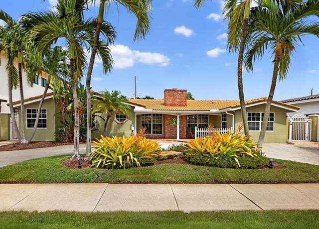 Property at 5730 NE 21st Rd, Fort Lauderdale, FL 33308, 4 beds, 3 baths