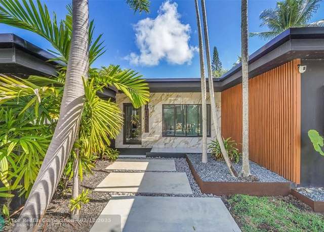 Property at 1232 NE 17th Way, Fort Lauderdale, FL 33304, 4 beds, 3.5 baths