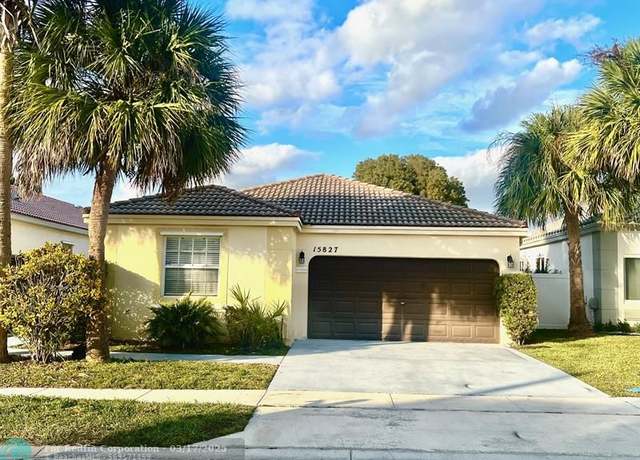 Property at 15827 NW 16th St, Pembroke Pines, FL 33028, 4 beds, 2 baths