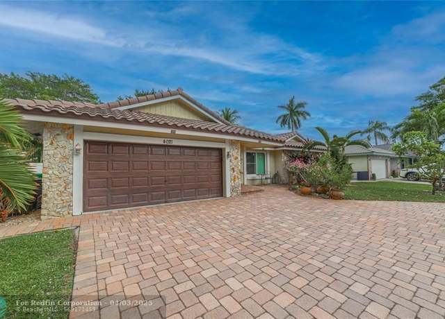 Property at 4021 NW 72nd Ave, Coral Springs, FL 33065, 3 beds, 2 baths