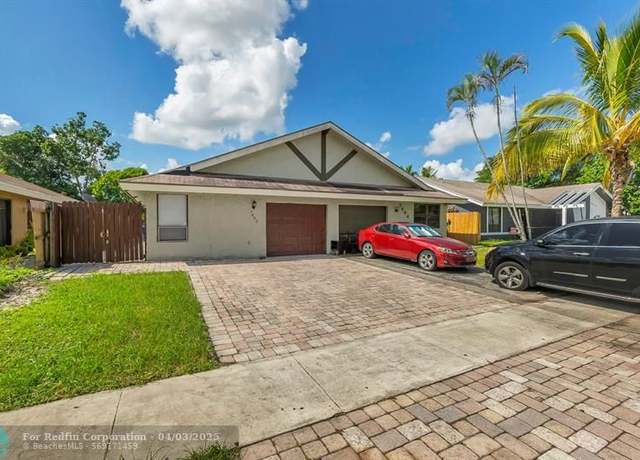 Property at 7432 SW 12th Ct, North Lauderdale, FL 33068, 4 beds, 2 baths