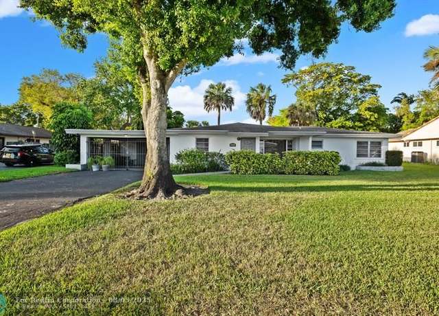 Property at 4057 SW 5th St, Plantation, FL 33317, 3 beds, 2 baths