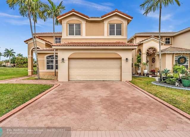 Property at 2739 SW 126th Way, Miramar, FL 33027, 4 beds, 2.5 baths