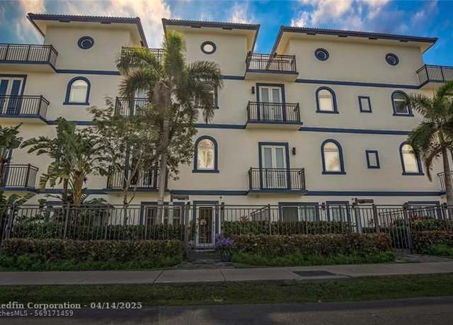 Property at 816 NE 7th St Unit C, Fort Lauderdale, FL 33004, 3 beds, 3.5 baths