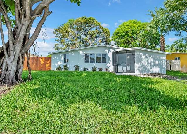Property at 5680 NE 7th Ter, Fort Lauderdale, FL 33334, 3 beds, 1 bath