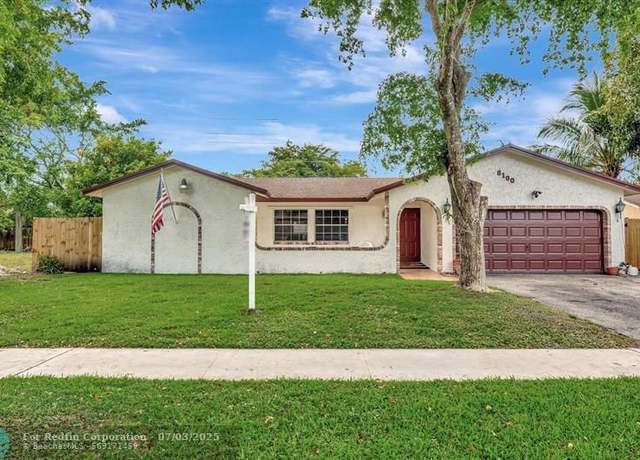 Property at 8100 NW 44th Ct, Lauderhill, FL 33351, 3 beds, 2 baths