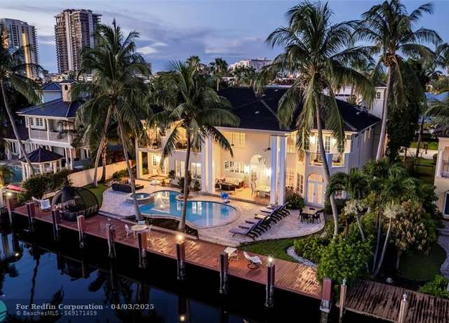 Property at 7 Pelican Dr, Fort Lauderdale, FL 33301, 7 beds, 7.5 baths