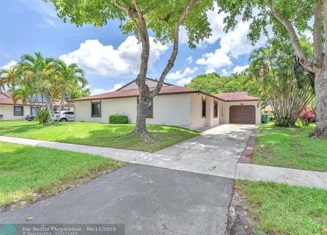 Property at 6022 NW 80th Ave, Tamarac, FL 33321, 3 beds, 2 baths