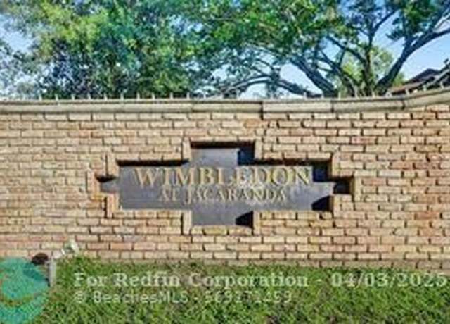 Property at 206 Wimbledon Lake Dr #206, Plantation, FL 33324, 3 beds, 2.5 baths
