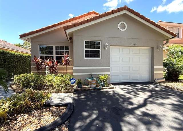 Property at 13549 NW 5th Ct, Plantation, FL 33325, 3 beds, 2 baths