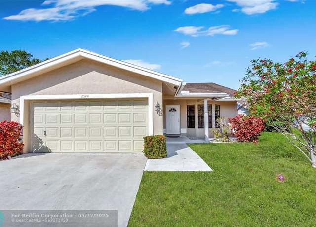 Property at 2544 NW 95th Ter, Coral Springs, FL 33065, 3 beds, 2 baths