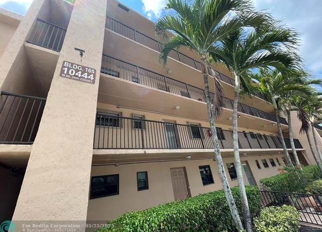 Property at 10444 NW 30th Ct #307, Sunrise, FL 33322, 1 bed, 1.5 baths