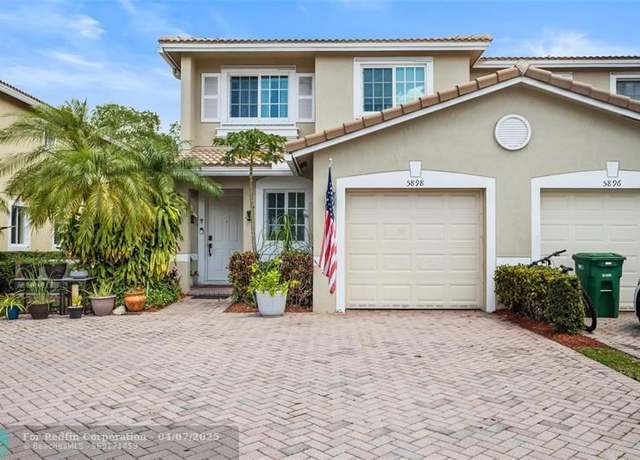 Property at 5898 Abbey Rd #5898, Tamarac, FL 33321, 3 beds, 2.5 baths