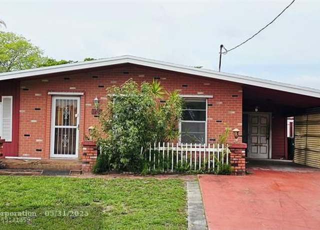 Property at 5716 NW 22nd St, Margate, FL 33063, 3 beds, 1 bath