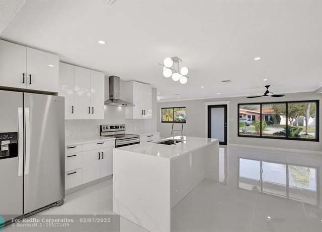 Property at 1310 NE 42nd St, Oakland Park, FL 33334, 3 beds, 2 baths