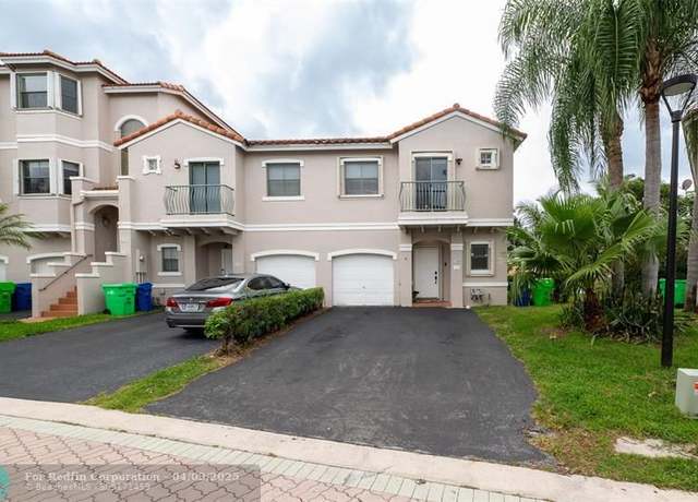 Property at 1385 NW 126th Way #1385, Sunrise, FL 33323, 3 beds, 2.5 baths