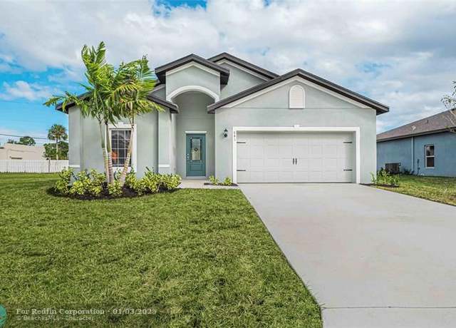 Property at 1481 SW Patricia Ave, Port St. Lucie, FL 34953, 4 beds, 2 baths