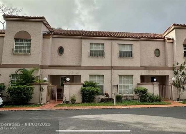 Property at 8734 NW 40th St #3, Coral Springs, FL 33065, 2 beds, 2.5 baths