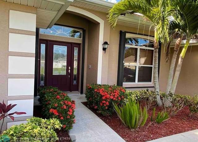 Property at 1041 SW John Maccormack Ter, Port St. Lucie, FL 34953, 4 beds, 3 baths
