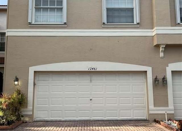 Property at 12481 SW 42nd St, Miramar, FL 33027, 4 beds, 2.5 baths