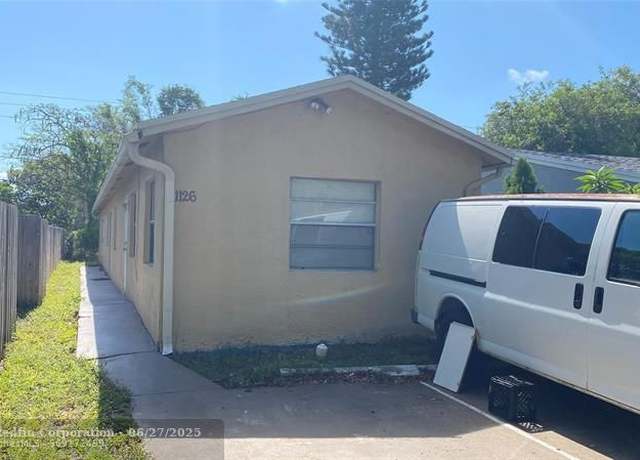 Property at 1126 NW 4th Ave, Fort Lauderdale, FL 33311, 4 beds, 3 baths