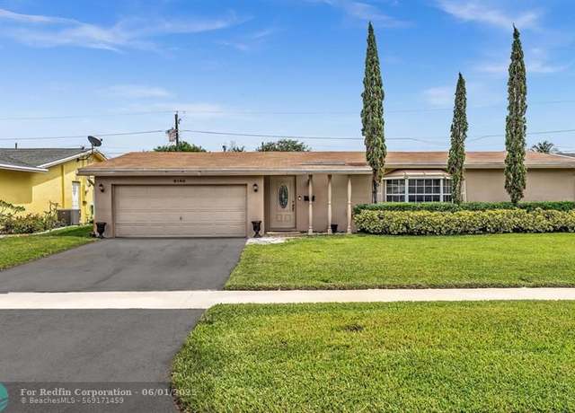 Property at 8160 NW 21st St, Sunrise, FL 33322, 4 beds, 2 baths
