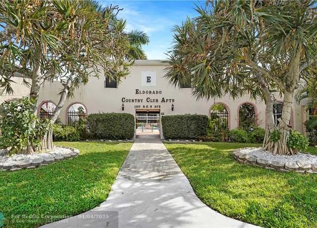 Property at 160 NE 8th Ave Unit 4A, Hallandale, FL 33009, 1 bed, 1 bath