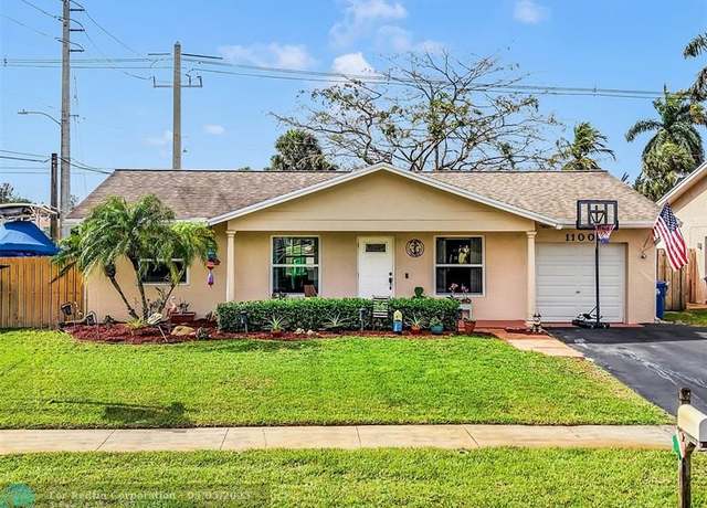 Property at 11002 NW 23rd Ct, Sunrise, FL 33322, 3 beds, 2 baths