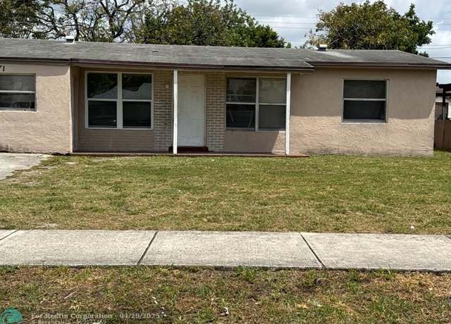 Property at 3271 NW 18th St, Lauderhill, FL 33311, 4 beds, 1 bath