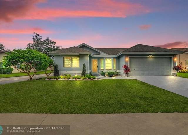 Property at 9515 NW 25th Ct, Coral Springs, FL 33065, 4 beds, 2 baths