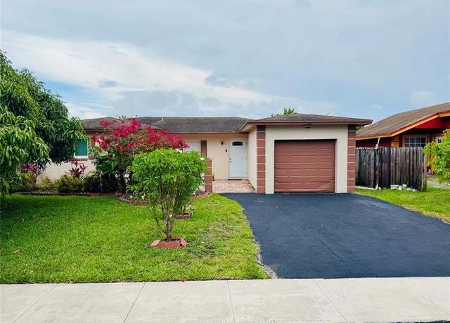 Property at 8140 SW 4th St, North Lauderdale, FL 33068, 4 beds, 2 baths