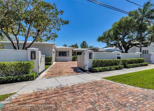 Property at 924 S Rio Vista Blvd, Fort Lauderdale, FL 33316, 4 beds, 4 baths
