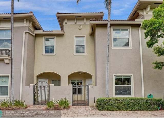 Property at 2851 W Prospect Rd #402, Tamarac, FL 33309, 3 beds, 2.5 baths